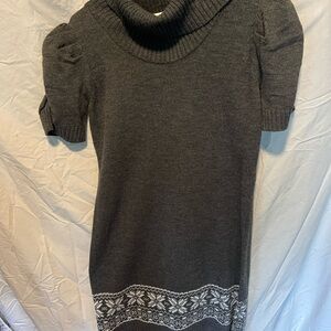 AB Studio Charcoal Knit Sweater